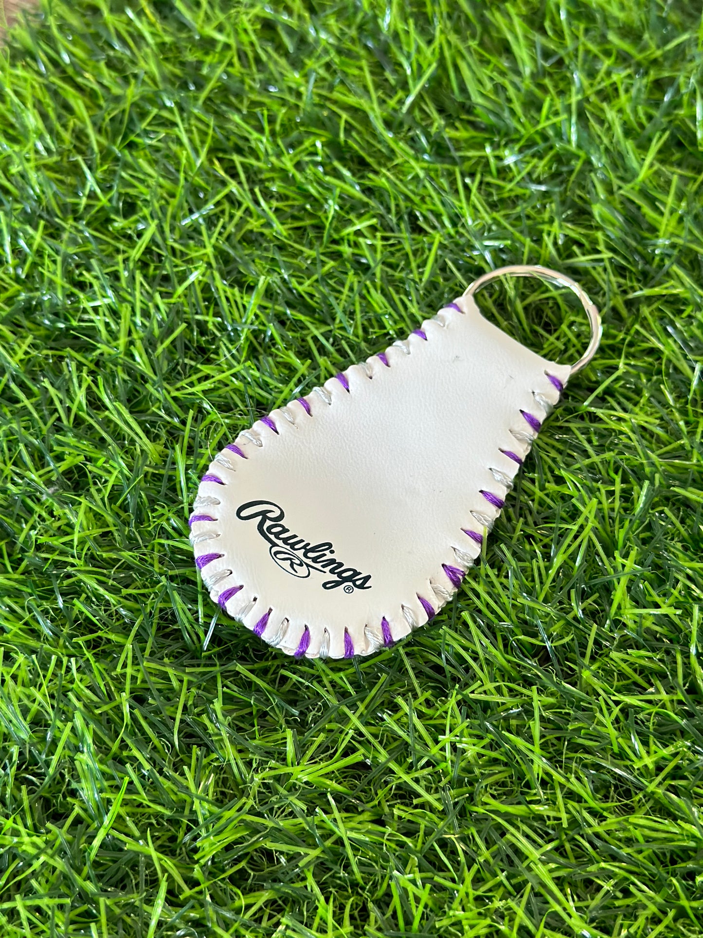 Colorado Rockies Baseball Keychain