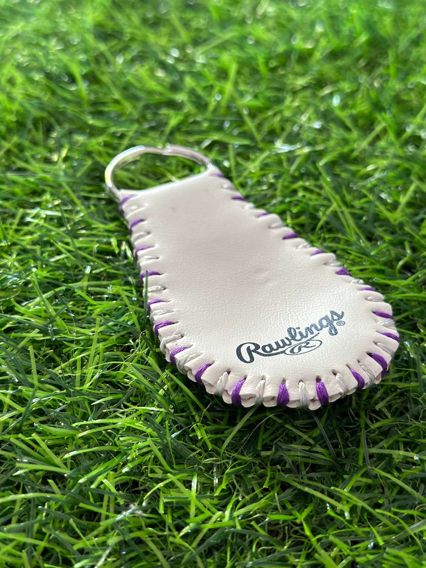Colorado Rockies Baseball Keychain