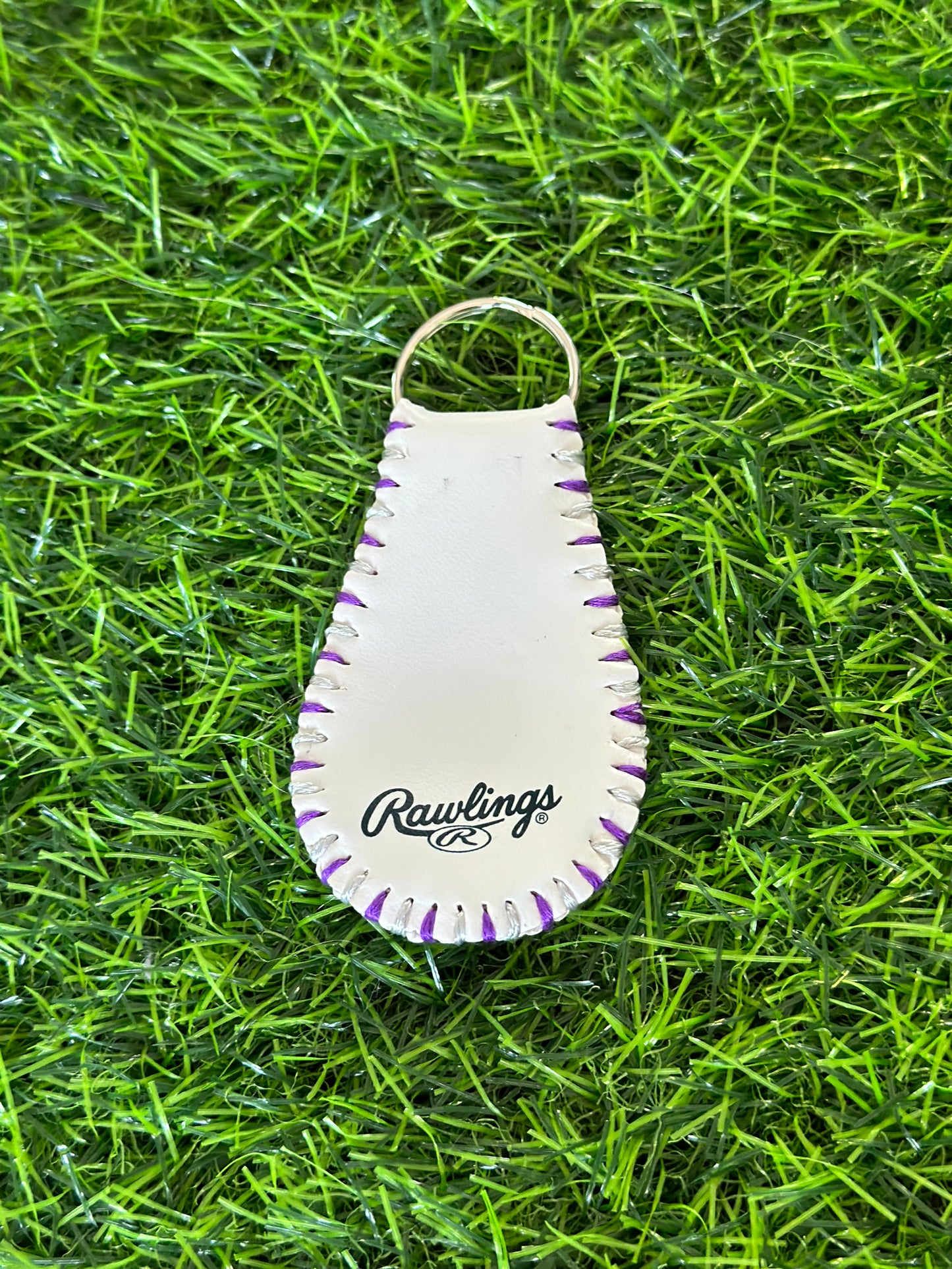 Colorado Rockies Baseball Keychain