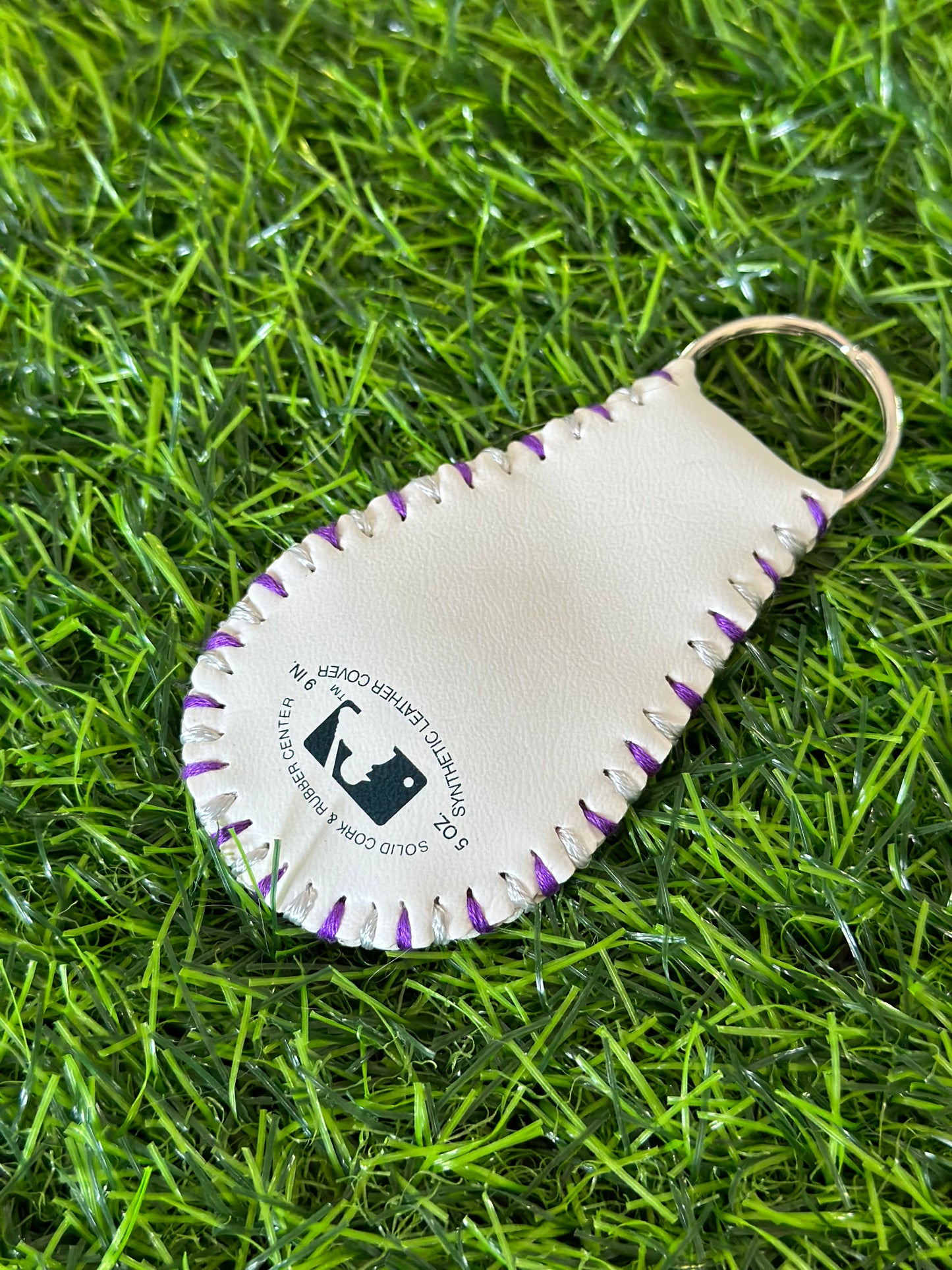Colorado Rockies Baseball Keychain