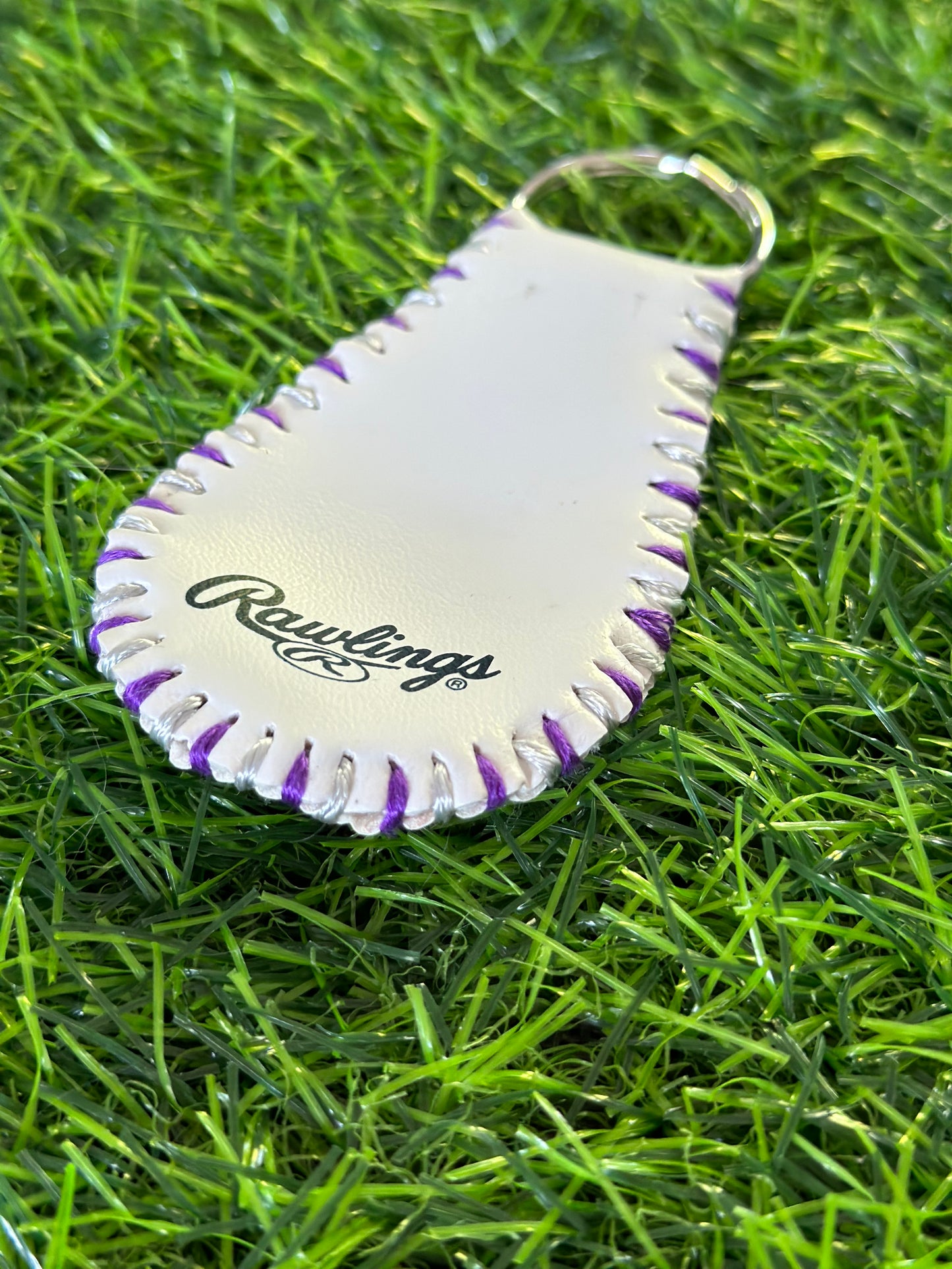 Colorado Rockies Baseball Keychain