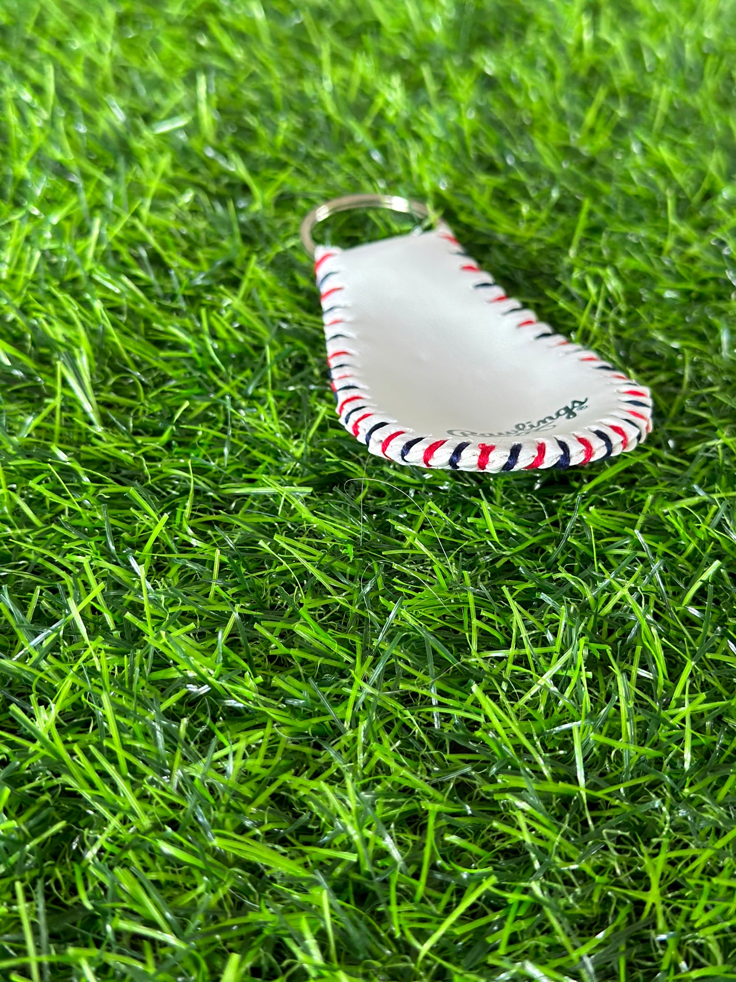 Boston Red Sox Baseball Keychain