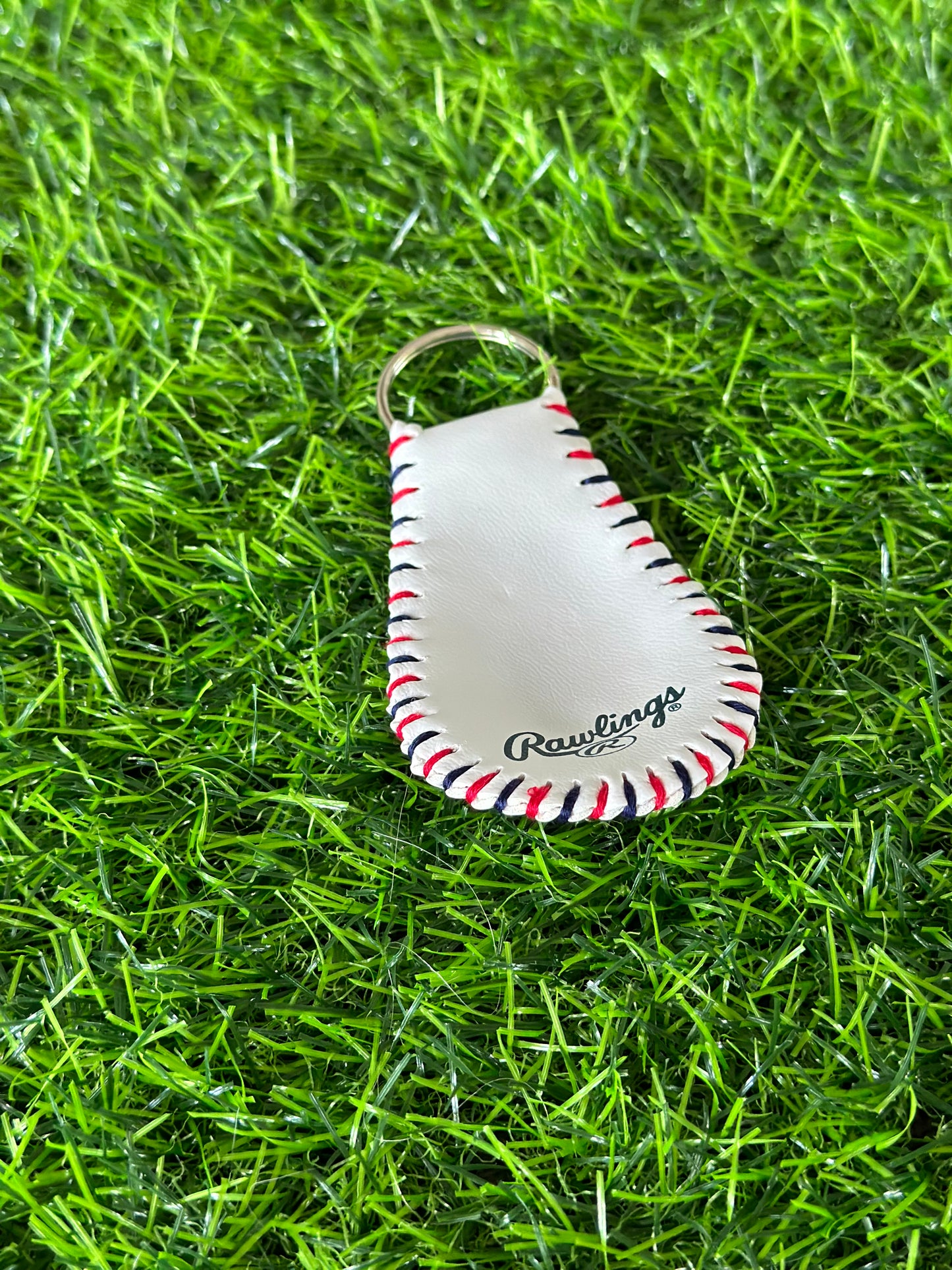 Boston Red Sox Baseball Keychain