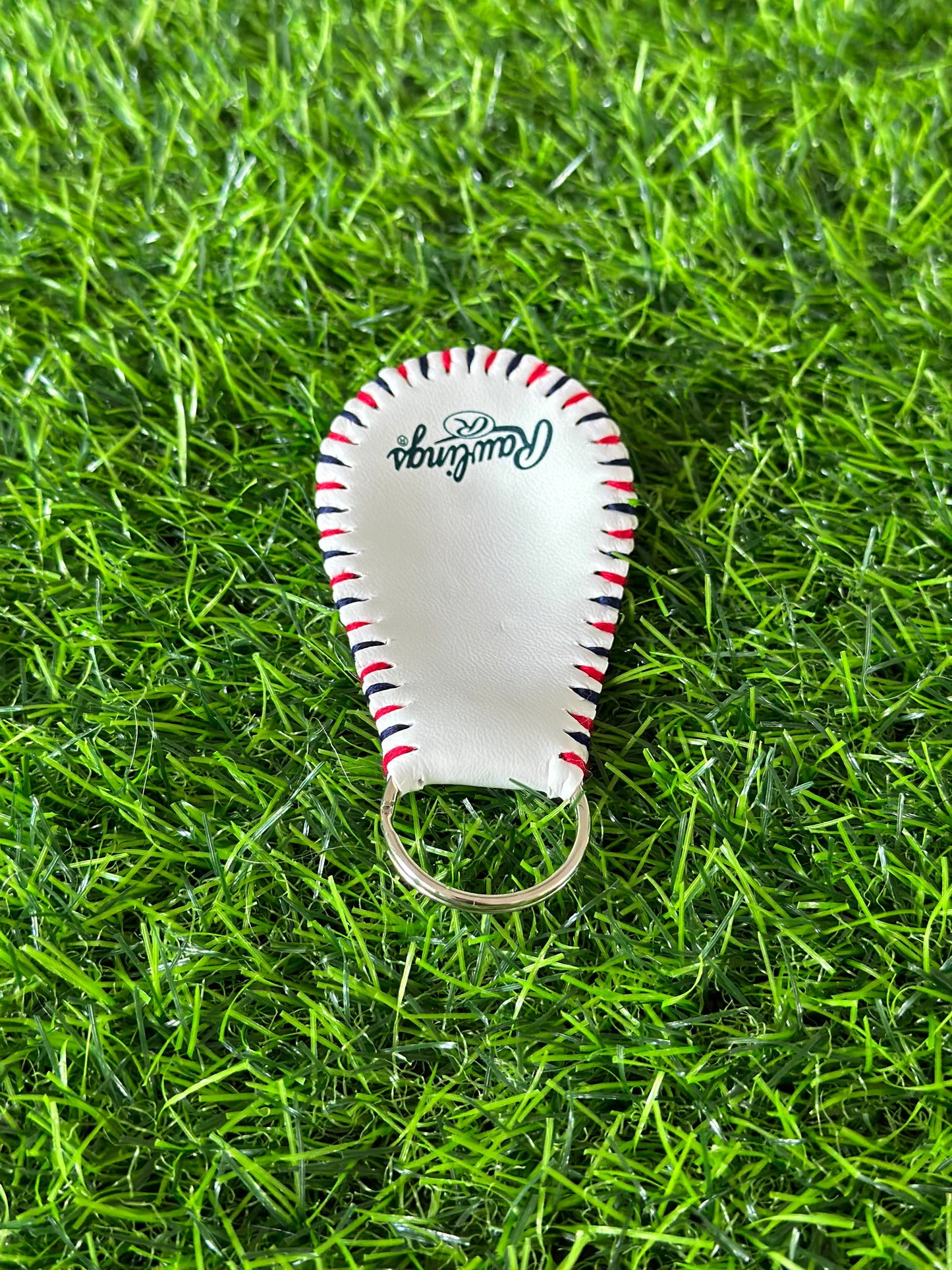 Atlanta Braves Baseball Keychain