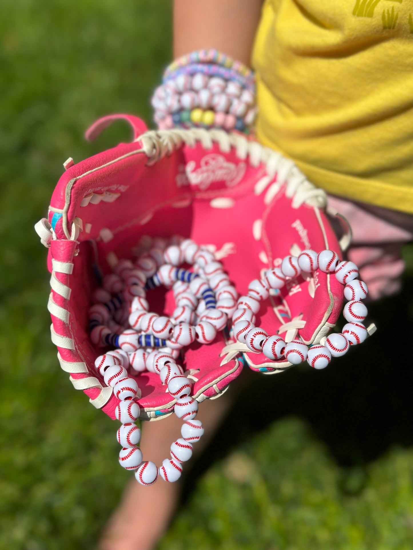 Baseball bracelet