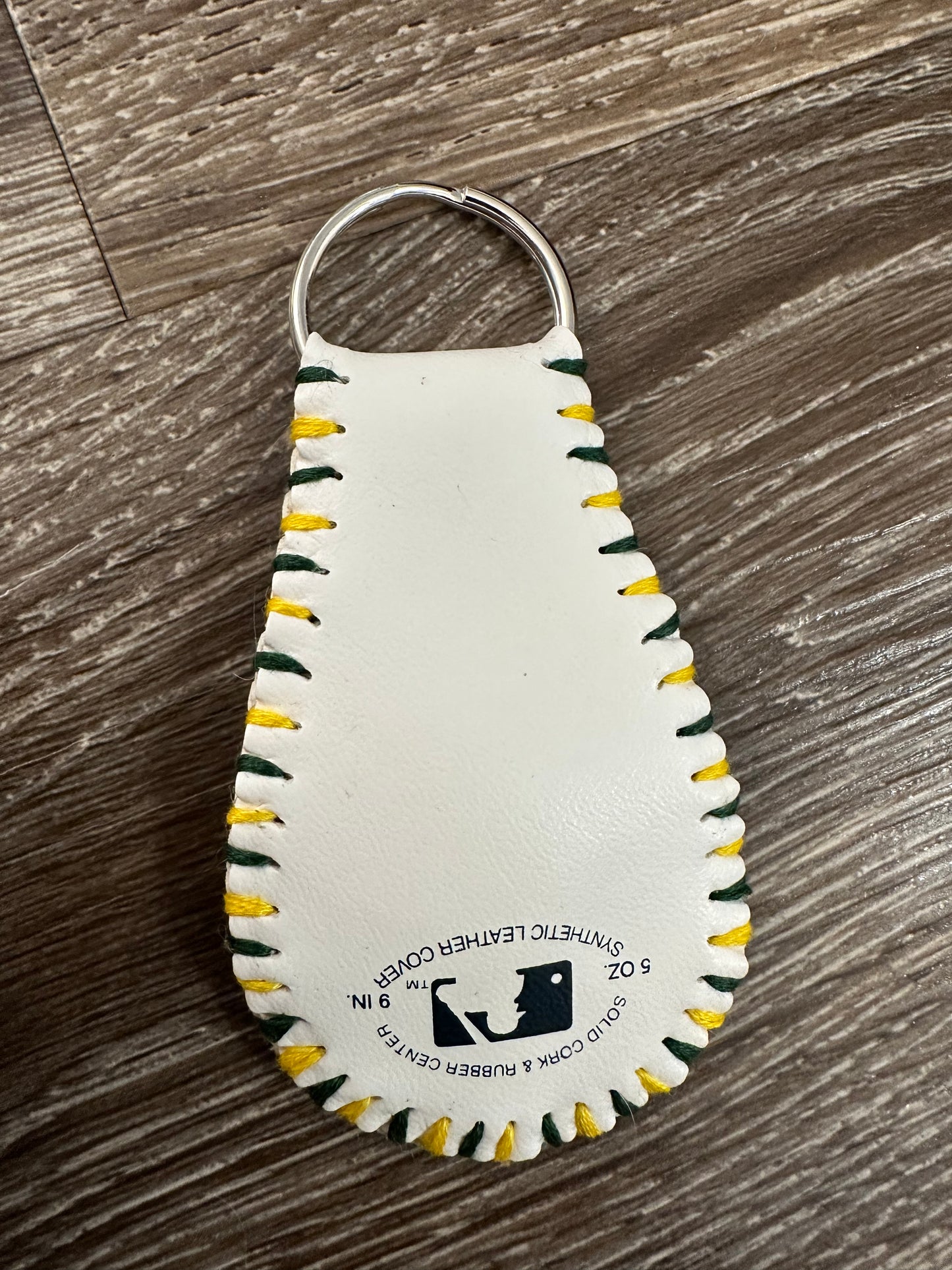 Oakland A’s Baseball Keychain