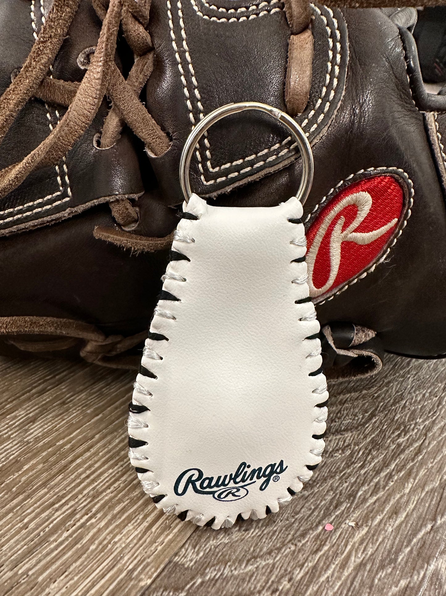 Chicago White Sox Baseball Keychain