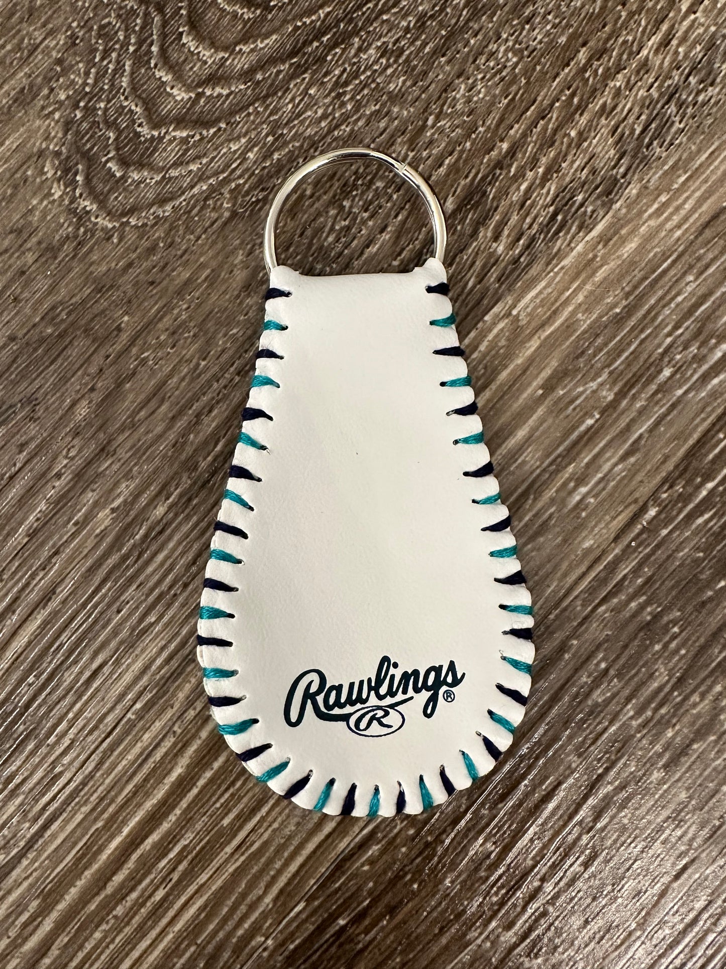 Seattle Mariners Baseball Keychain